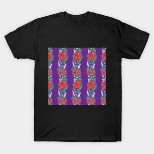 Slavic folklore ribbons purple T-Shirt